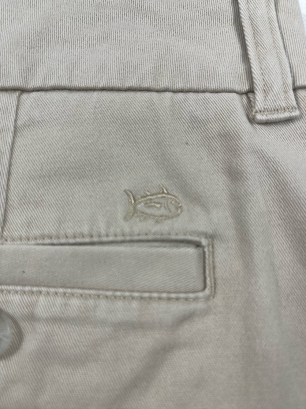 Southern Tide Women’s Size 6 Beige Chino Shorts Casual Cotton Flat Front SKU0213 - Picture 8 of 8